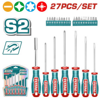 Bộ tua vít 27 chi tiết Total TKSDS2726