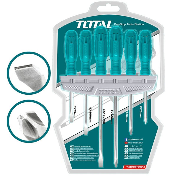 bo-tuoc-no-vit-dep-va-bake-6-chi-tiet-total-thtdc250601-1717554320 Bộ tuốc nơ vít dẹp và bake 6 chi tiết Total THTDC250601
