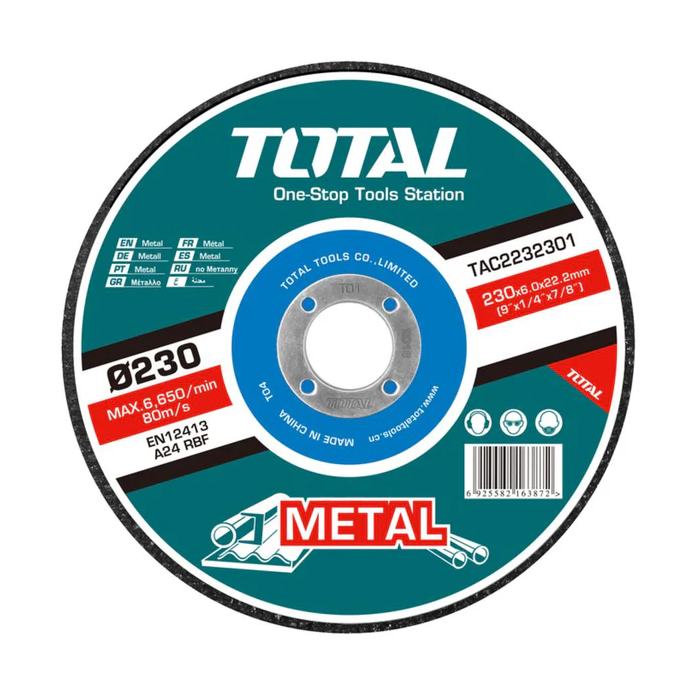 da-mai-kim-loai-total-tac2232301sa-9-230mm-1719801895 Đá mài kim loại Total TAC2232301SA 9" (230mm)