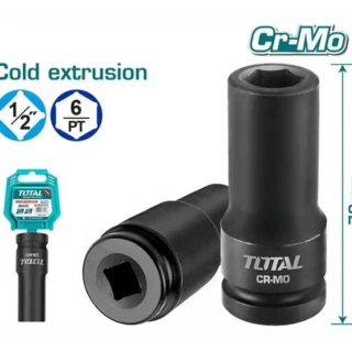 Đầu tuýp 13mm 1/2" Total THDIS12131L