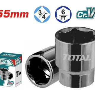 Đầu tuýp lục giác 3/4 inch size 55mm TOTAL THHAST34551