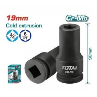 Đầu Tuýp Tác động 3/4inch 19mm Total THHISD3419L
