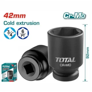Đầu Tuýp Tác động 3/4inch 42mm Total THHISD3442L