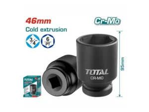 Đầu Tuýp Tác động 3/4inch 46mm Total THHISD3446L
