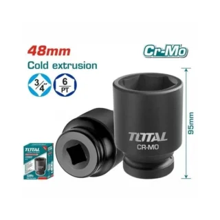 Đầu Tuýp Tác động 3/4inch 48mm Total THHISD3448L