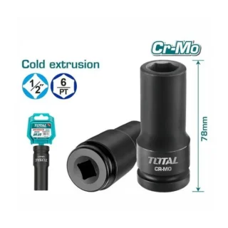 Đầu Tuýp Tác động Sâu 1/2 Inch 19mm Total THDIS12191L