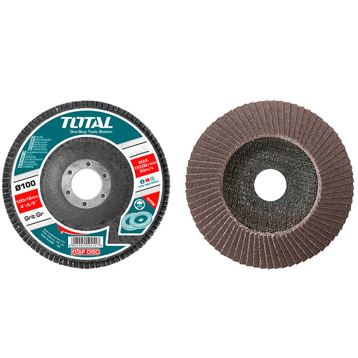 dia-nham-xep-p100-total-tac6310043-100x16mm-1719626643 Đĩa nhám xếp P100 Total TAC6310043 100x16mm
