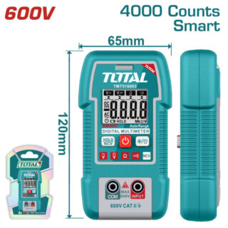 Đồng hồ vạn năng kỹ thuật số 600V Total TMT516003