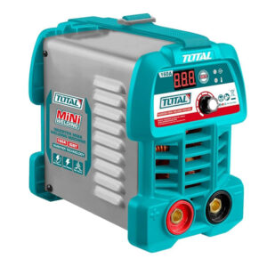 Thương hiệu Total Xuất xứ Trung Quốc Model TW213049 Điện áp đầu vào 1~220-240V Tần số 50/60Hz Dòng điện đầu ra 15-130A Chu kỳ hoạt động 130A@30% màn hình LED Điện áp không tải 73V Dòng điện đầu ra tối đa 130A Đường kính que hàn 1,6-3,2mm Phụ kiện Gồm 1 kềm hàn có dây cáp, 1 kềm tiếp đất có dây cáp, 1 bàn chải, 1 mặt nạ hàn, 1 dây đeo vai Chống dính/Khởi động nóng/Lực hồ quang ✔