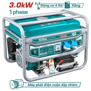 Máy Phát Điện Động Cơ Xăng 3.0kW Total TP130005-1
