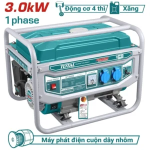 Máy Phát Điện Động Cơ Xăng 3.0kW Total TP130005