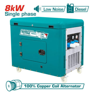 Máy phát điện dùng dầu diesel 8.0kW Total TP280001