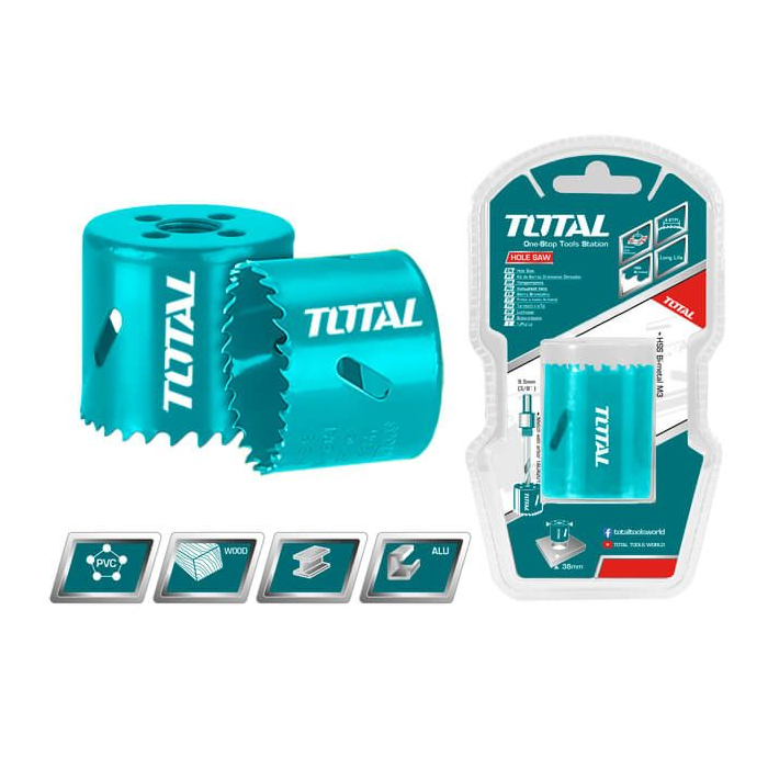 mui-khoet-kim-loai-total-tac410461-46mm-1719909407 Mũi khoét kim loại Total TAC410461 46mm