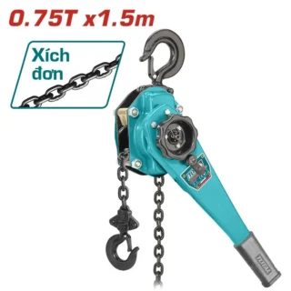 Pa Lăng Xích Lắc Tay 0.75 Tấn 1.5m Total THSLB0751