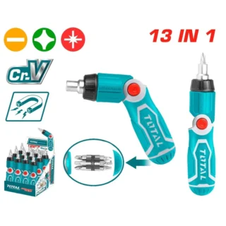 Bộ tua vít đa năng 13 chi tiết TOTAL TACSD30136
