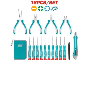 BỘ 16 MÓN TUA VÍT VÀ KỀM CHUẨN TOTAL TKTTSK0162