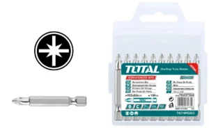 Bộ mũi bắt vít vĩ nhựa PZ2x50mm Total TAC16PZ223