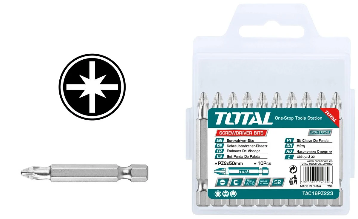 tac16pz223_ca6fcb07646a4ed5879bfd5efc5c066e_master Bộ mũi bắt vít vĩ nhựa PZ2x50mm Total TAC16PZ223