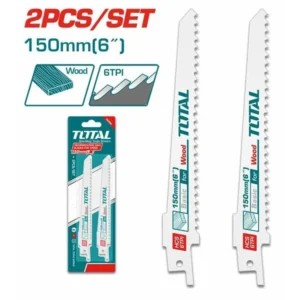 Bộ 2 lưỡi cưa kiếm cho gỗ 150mm Total TAC52644D