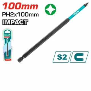 Mũi Bắt Vít PH2x100mm Total TACIM71PH2100