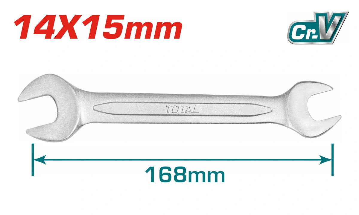 tdoes14151 Cờ Lê 14x15mm Total TDOES14151