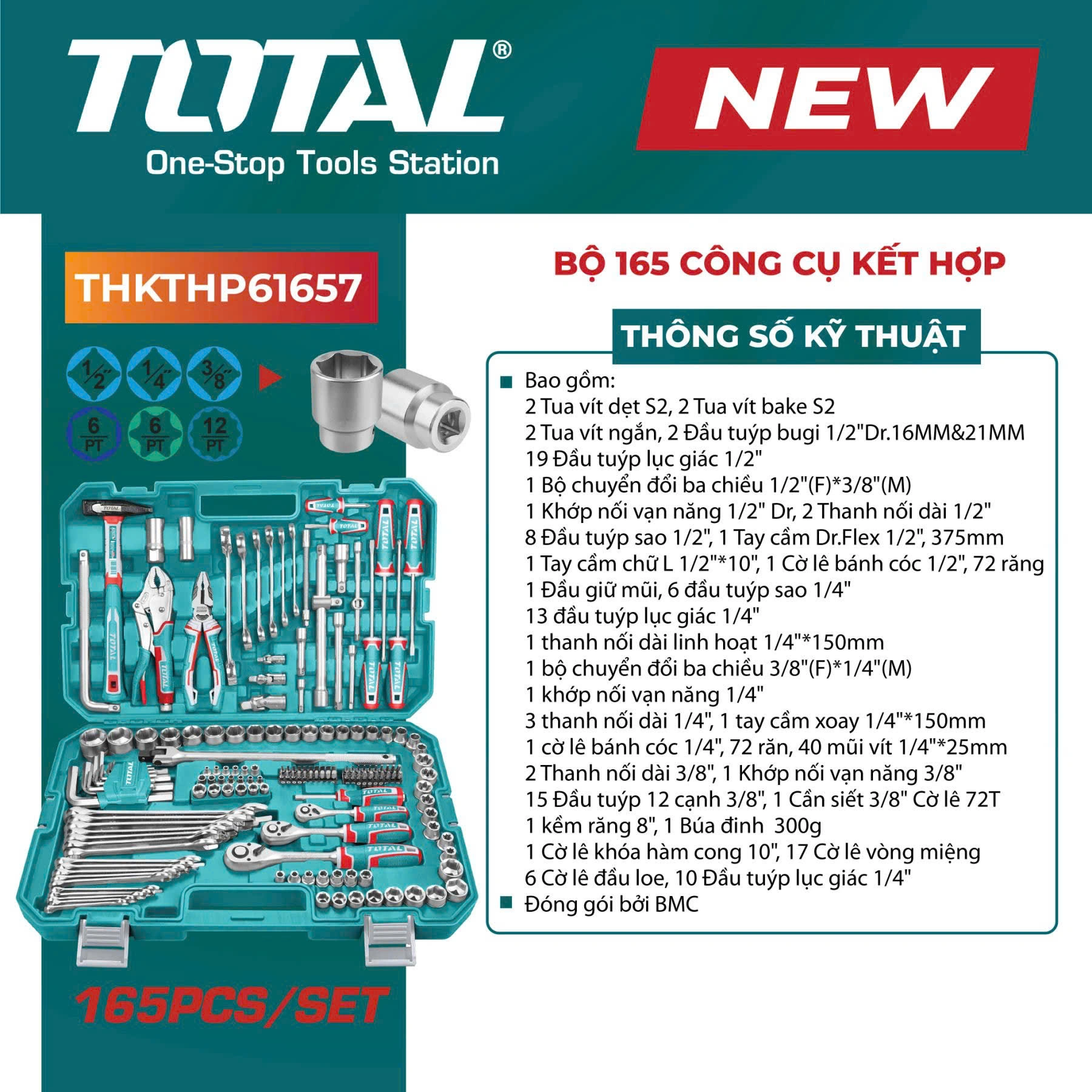 thkthp61657-jpg-v-1776391248657 Bộ 165 đồ nghề sửa chữa xe Total THKTHP61657