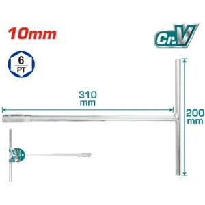 Thanh Vặn Tay Cầm T 10mm Total THTSW1006