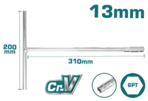 Thanh Vặn Tay Cầm T 13mm Total THTSW1306