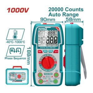 Đồng hồ vạn năng kỹ thuật số Total TMT5410003