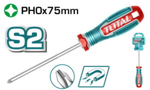 Tua Vít Bake PH0x75mm Total TSDPH0075