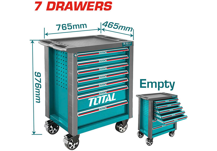tu-dung-do-nghe-7-ngan-keo-total-thrc01071 Tủ đựng đồ nghề 7 ngăn kéo Total THRC01071