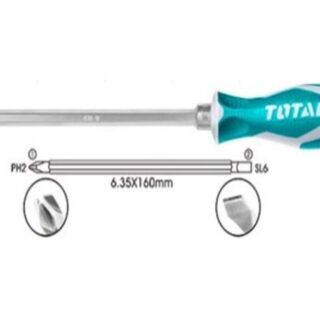 Tuốc nơ vít 2 đầu Total THT250206