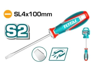 Tuốc Nơ Vít Dẹp 4x100mm Total TSDSL4100