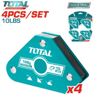 Bộ 4 ke góc hàn có nam châm 3 góc Total TAMWH4001