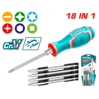 Bộ tua vít 18 trong 1 TOTAL THT250236